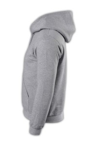 SKZ010 sports gray 95H men's hooded sweater 88500 to order tide version hooded sweater with sweater manufacturer sweater price front view